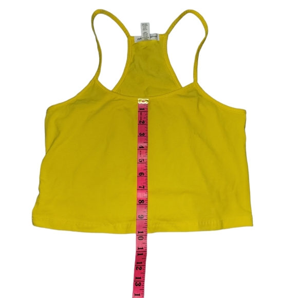 Y2K Yellow Crop Top - Picture 4 of 7